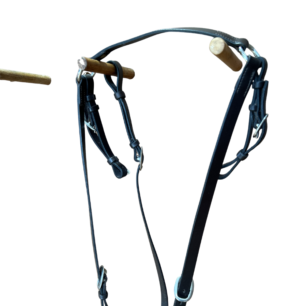Bally Tack Leather Breastplate- Quinn