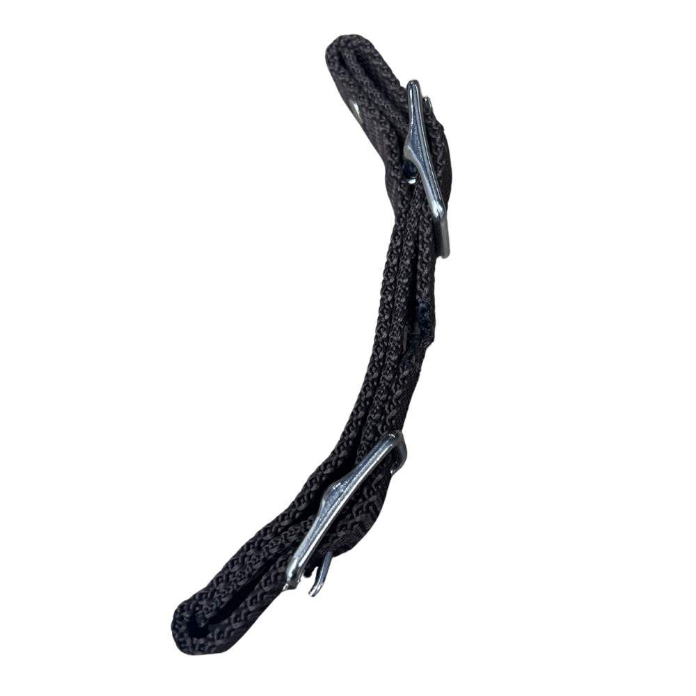 Bally Tack Web Chin Strap-Brown