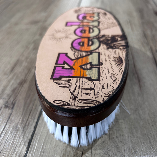 Personalised Grooming Brush- Vintage Cowgirl