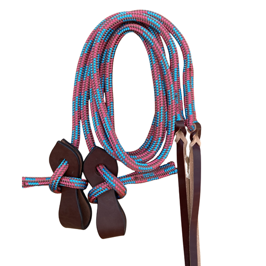 Bally Tack Rope Split Reins-Slobber Straps-Cowgirl Candy-PREORDER