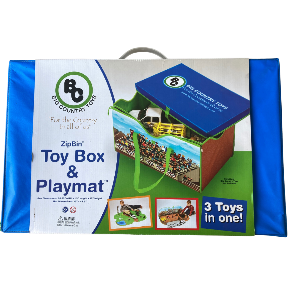 Sale 50 off Big Country Toy Box 3in1 Box Play Mat Double C