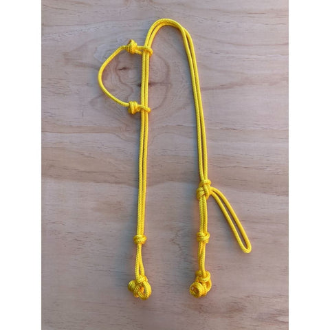 Sale 50% off !  Bally Tack Rope One Ear Bridle - Yellow