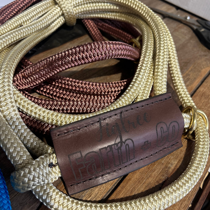 Bally Tack Rope Adjustable Cattle Halter- Laser Name