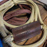 Bally Tack Rope Adjustable Cattle Halter- Laser Name