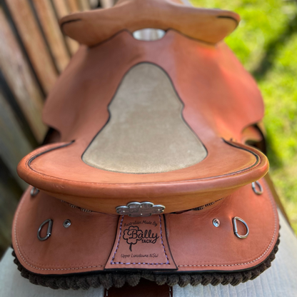Bally Tack Leather Fender Saddle- Quinn