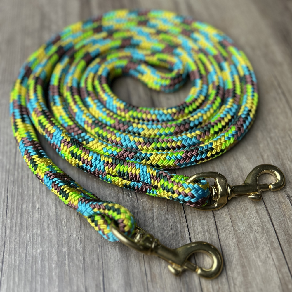 Bally Tack Rope One Reins-Clips-Sunflower