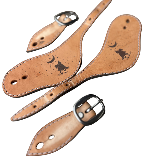 Bally Tack Spur Straps- Midnight Sky