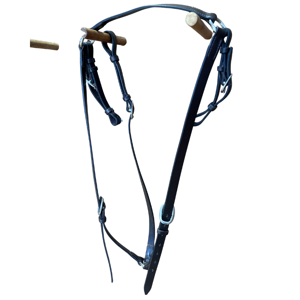 Bally Tack Leather Breastplate- Quinn