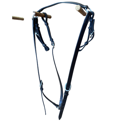 Bally Tack Leather Breastplate- Quinn