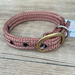 Bally Tack Rope Dog Collar -Brown