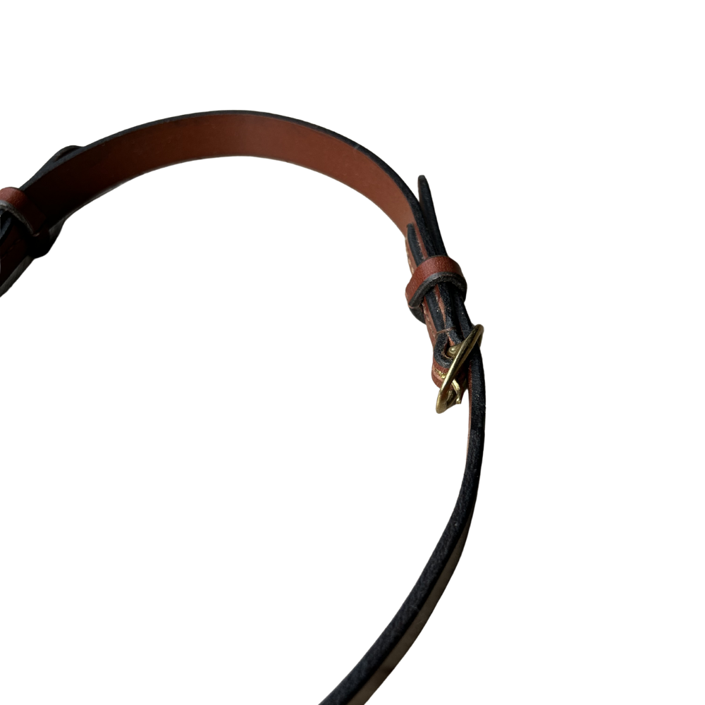 Bally Tack Leather Show Nose Band