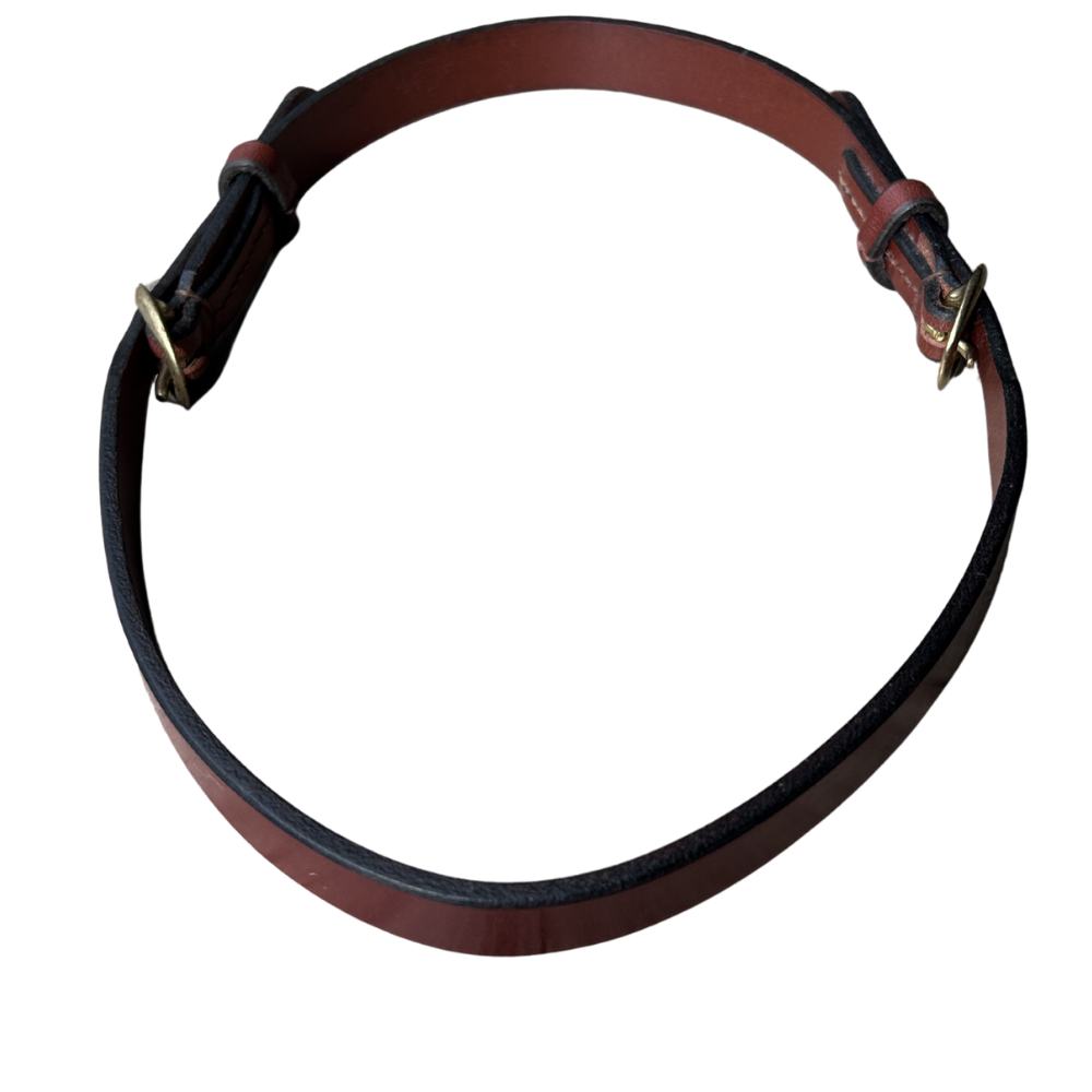 Bally Tack Leather Show Nose Band