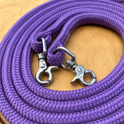 Bally Tack Rope Reins-Clips