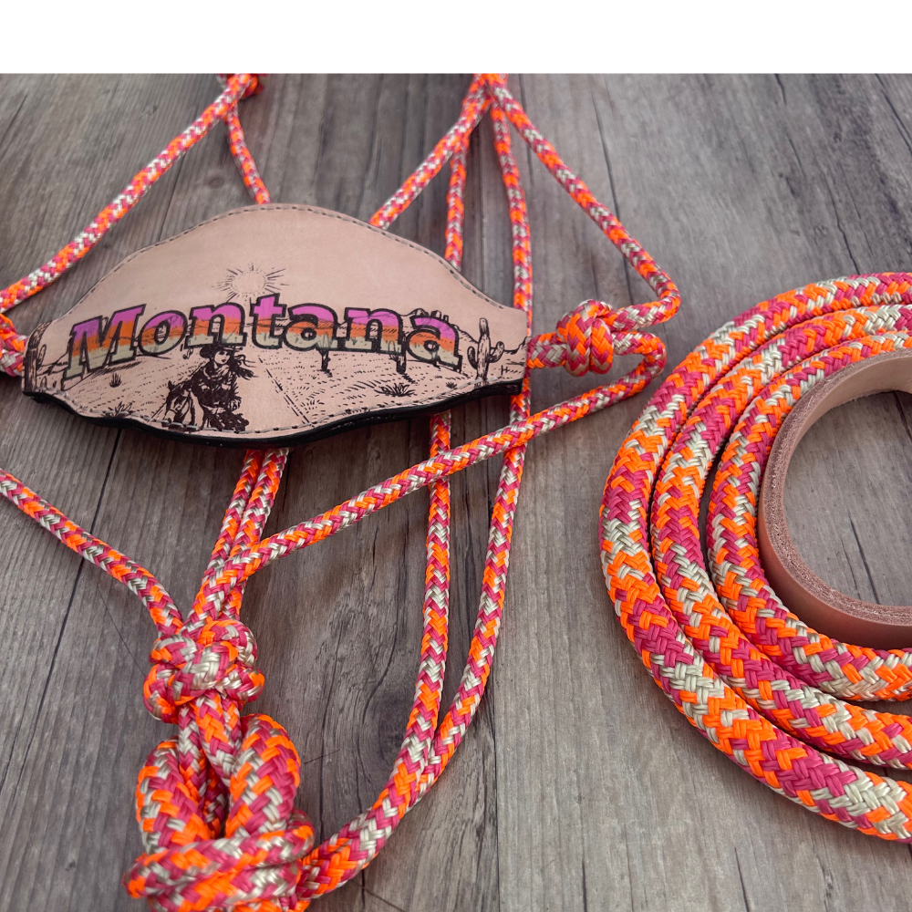 NEW ! Bally Tack Rope Combo-Bronc Vintage Cowgirl