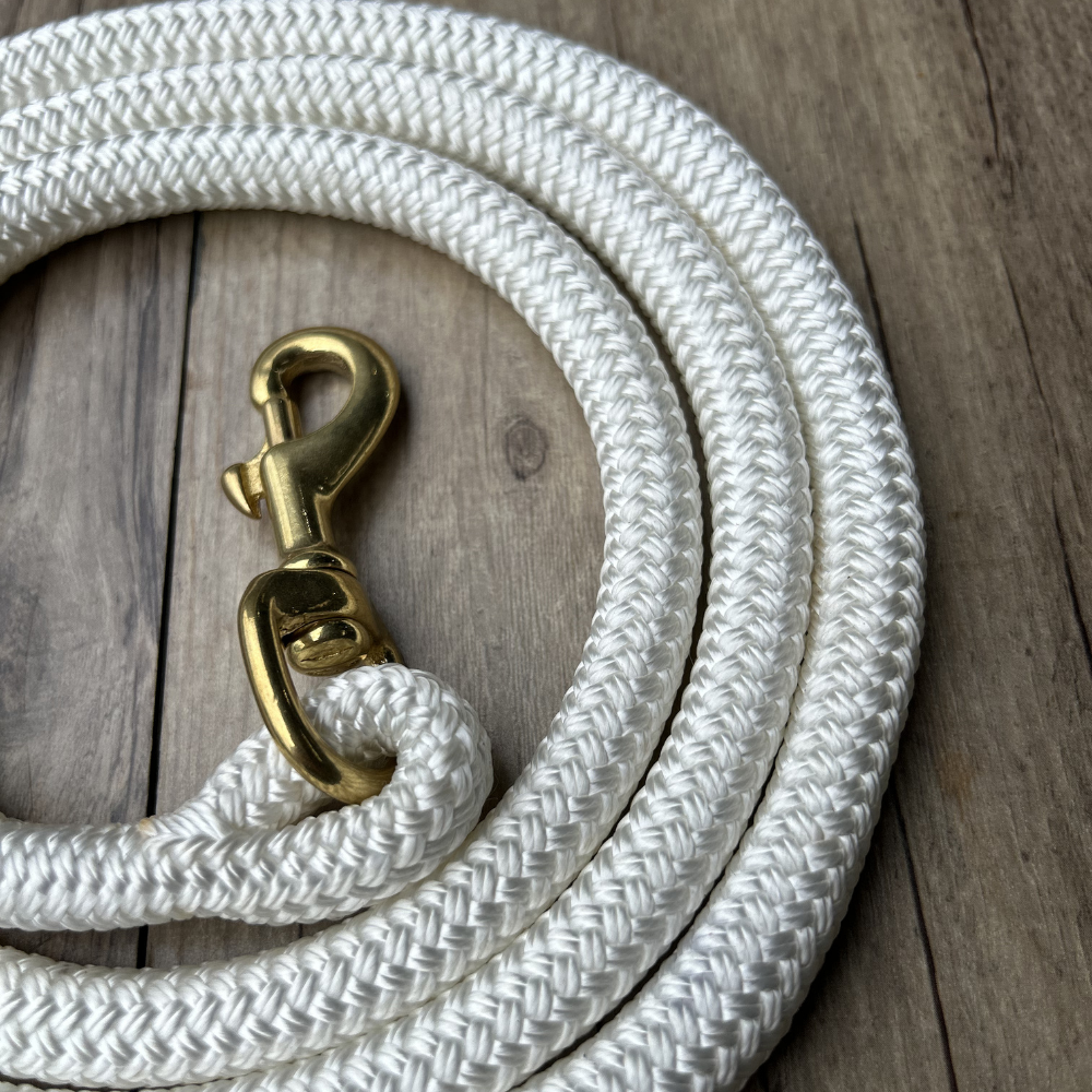 Bally Tack Cattle Leader-White
