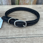 Bally Tack Rope Dog Collar -Black