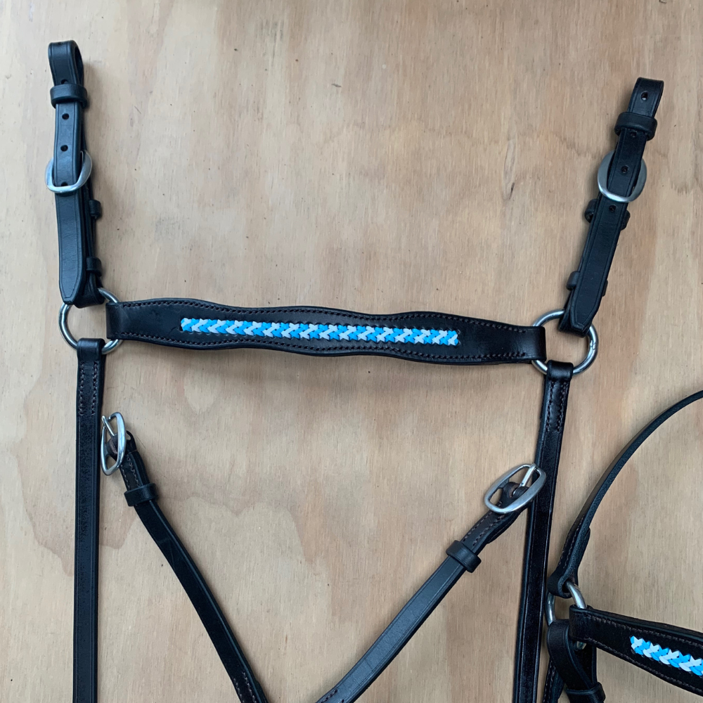 Bally Tack Leather Breastplate- Fiona