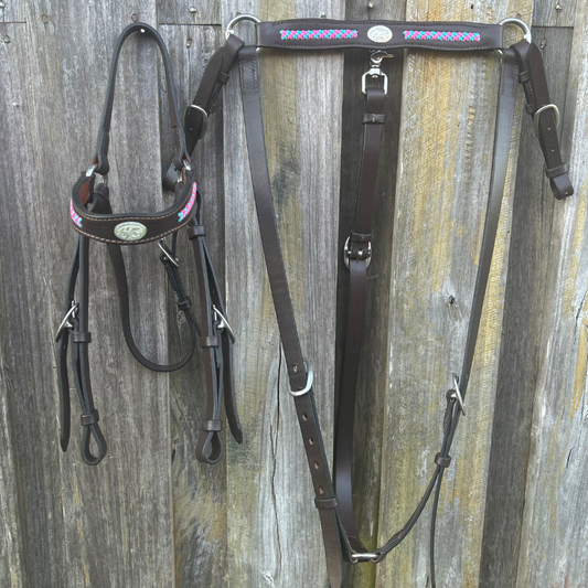 Bally Tack Leather Show Set- Nora