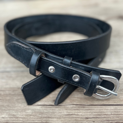 Bally Tack Leather Ranger Belt -39"