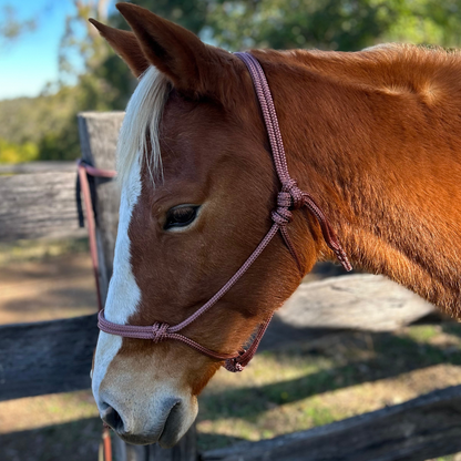 Bally Tack Rope Halter 8mm thick- Brown