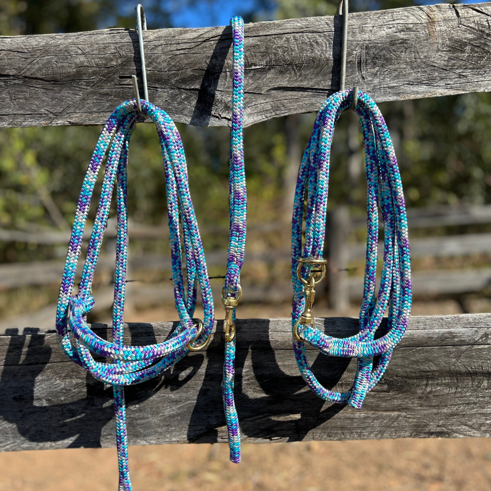 Bally Tack Rope Cattle 3 piece Set-Prairie Jewel