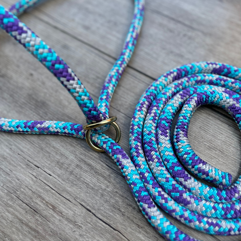 Bally Tack Rope Adjustable Cattle Halter - Prairie Jewel