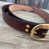 Leather Belt-Check