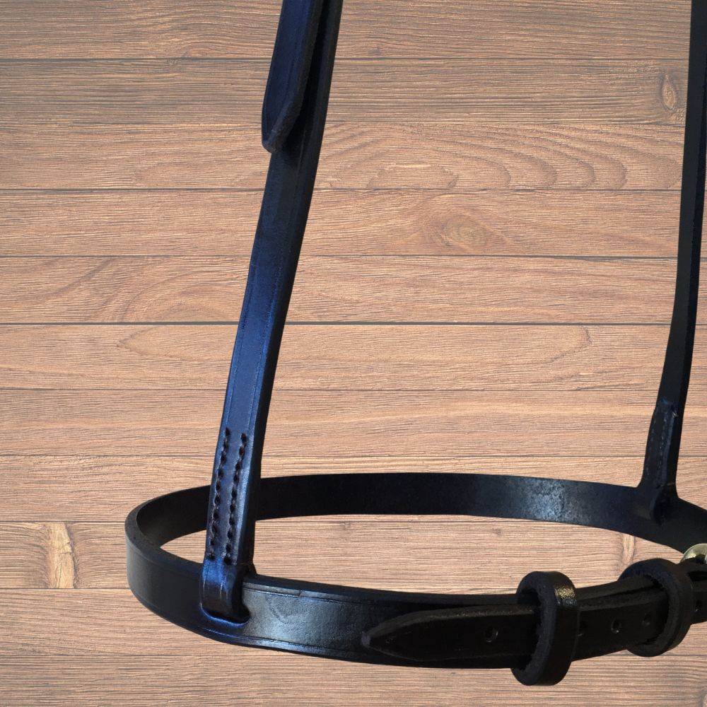 Bally Tack Leather Nose Band