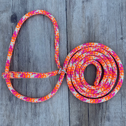 New ! Bally Tack Rope Adjustable Cattle Halter-Vintage Cowgirl