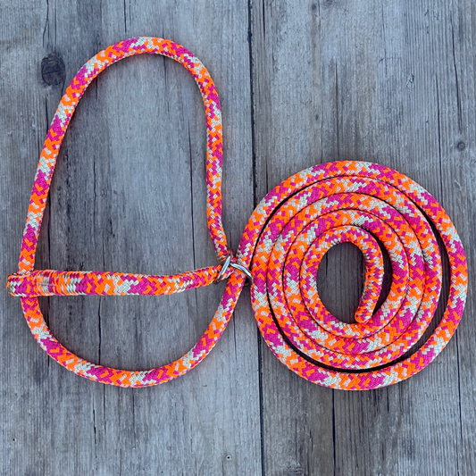 New ! Bally Tack Rope Adjustable Cattle Halter-Vintage Cowgirl