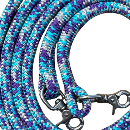 Bally Tack Rope Reins-Clips-Prairie Jewel