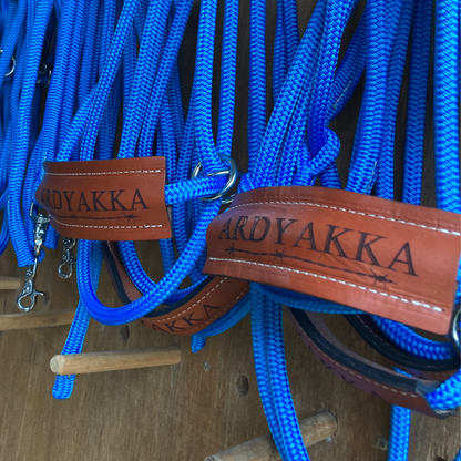 Bally Tack Rope Adjustable Cattle Halter- Laser Name