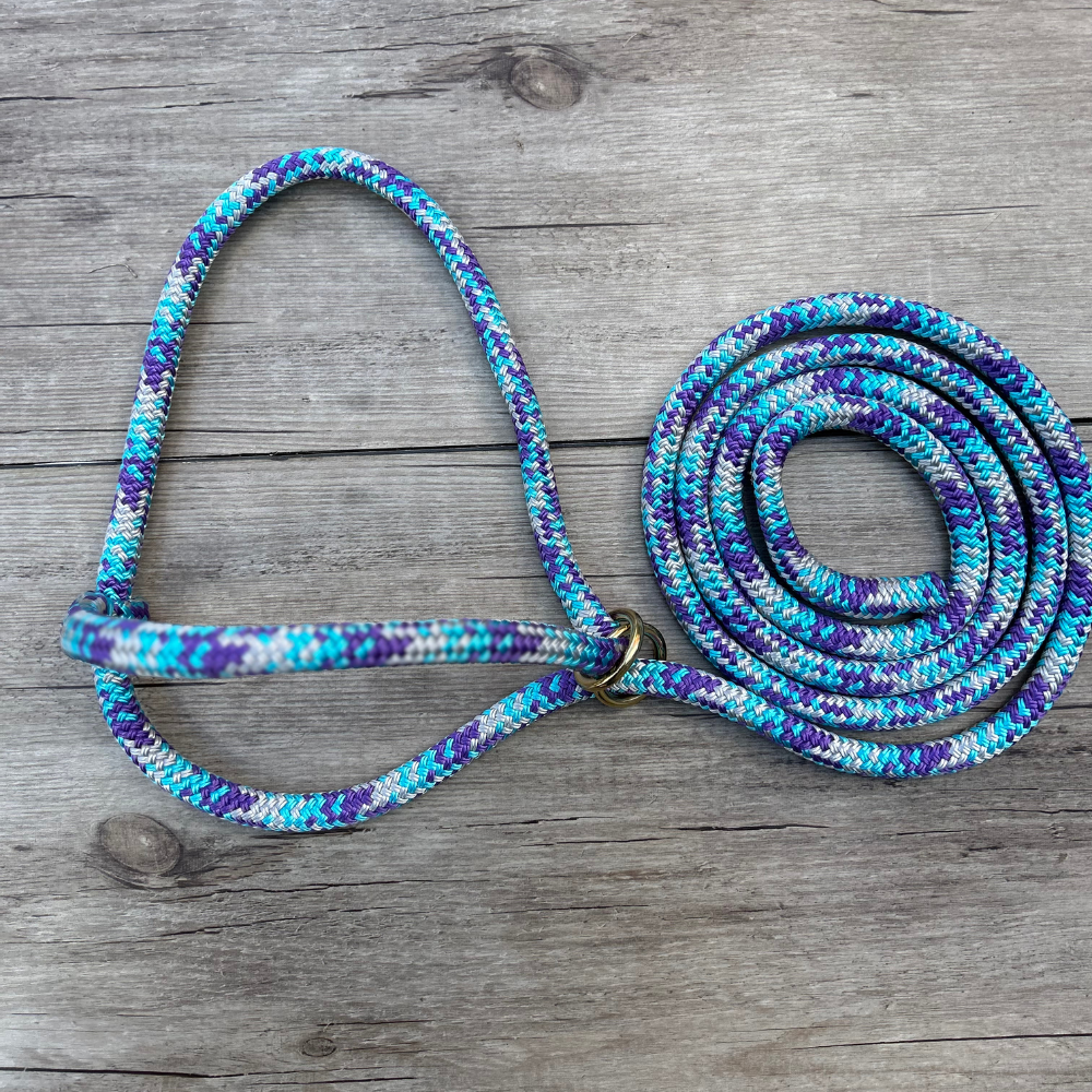 Bally Tack Rope Adjustable Cattle Halter - Prairie Jewel