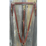 Bally Tack Leather Breastplate- Quinn