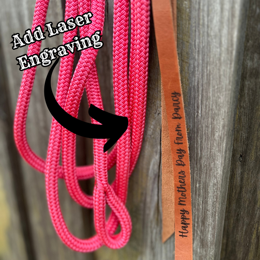 Bally Tack Rope Loop Lead- Purple 12mm