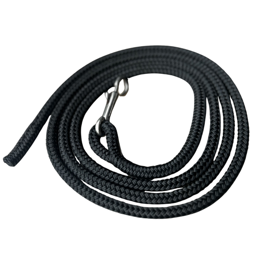Bally Tack Rope Dog Lead-Black
