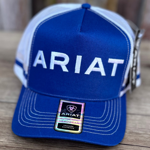 Ariat Trucker Cap-Blue