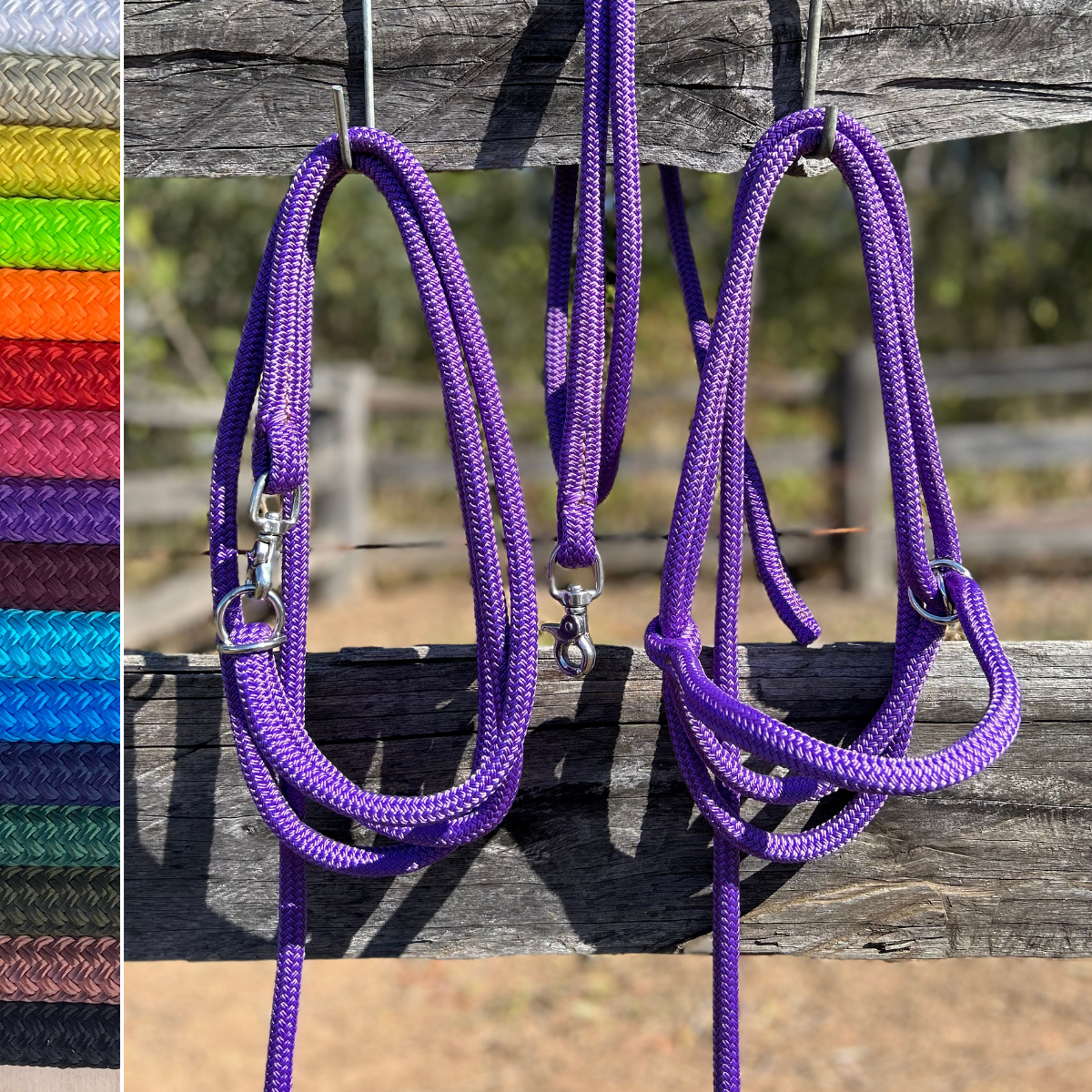 Bally Tack Rope Cattle 3 piece Set – Double C Saddlery Australia