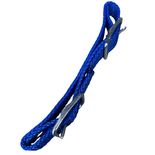 Bally Tack Web Chin Strap-Blue