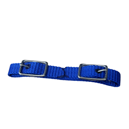 Bally Tack Web Chin Strap-Blue