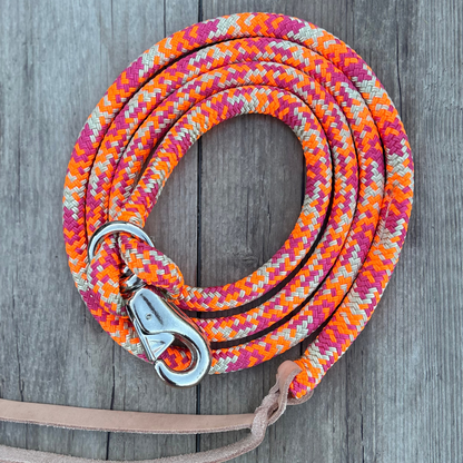 New ! Bally Tack Rope Lead with Clip- Vintage Cowgirl
