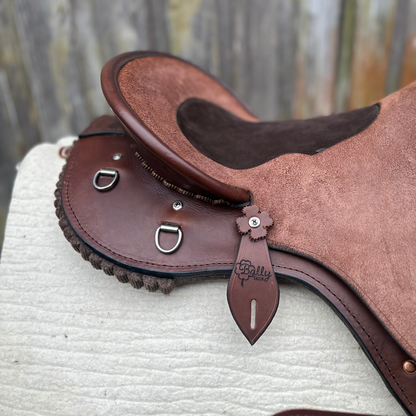 Bally Tack Leather Fender Saddle- Quinn