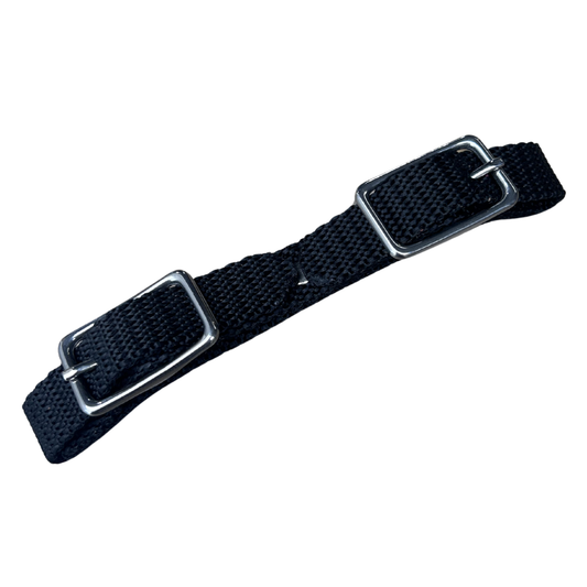 Bally Tack Web Chin Strap-Black