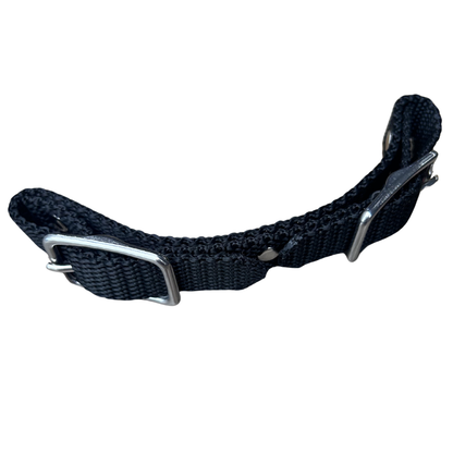 Bally Tack Web Chin Strap-Black