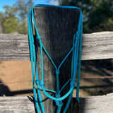 Bally Tack Rope Halter/Lead Combo- Turquoise