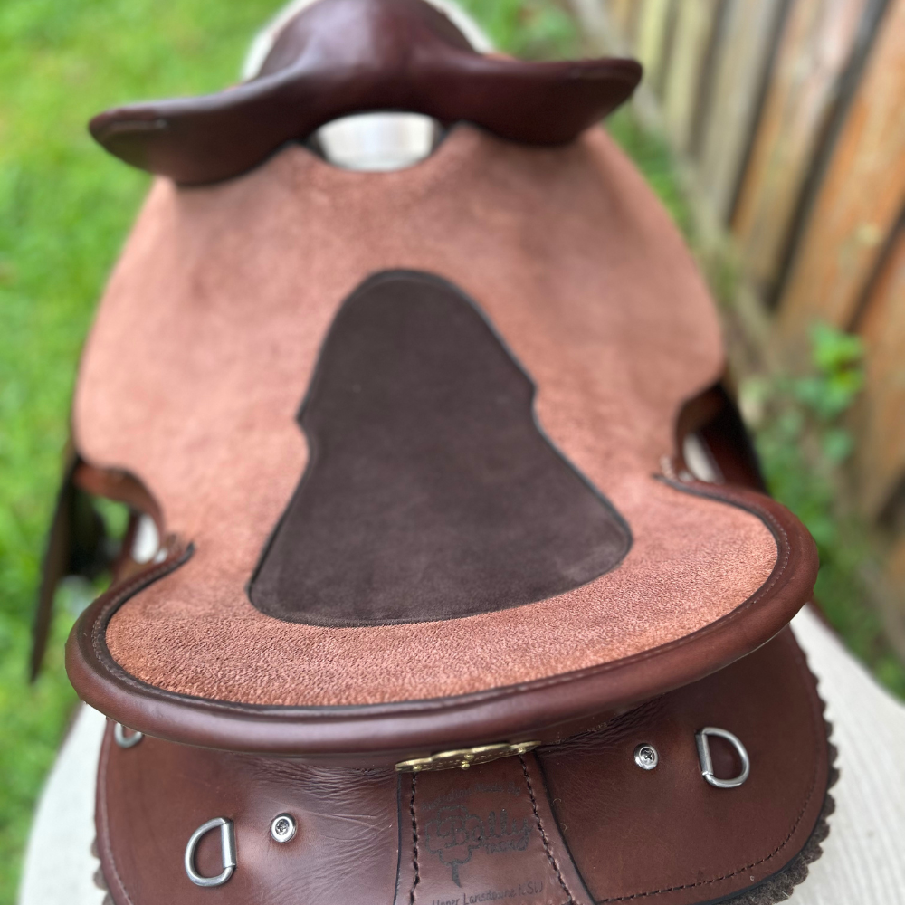 Bally Tack Leather Fender Saddle- Quinn