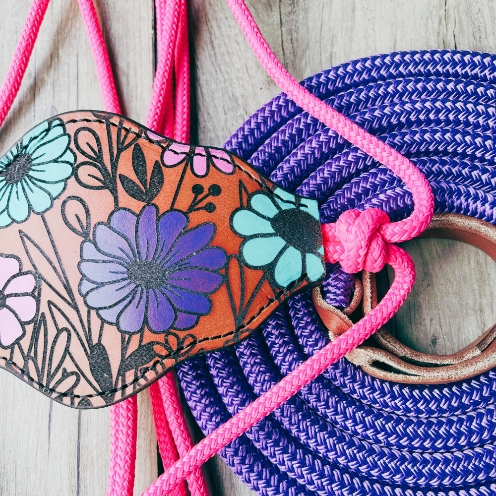 Bally Tack Rope Halter/Lead Combo-Bronc-Daisy Bliss