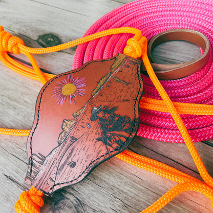 Bally Tack Rope Halter/Lead Combo-Bronc-Vintage Cowgirl