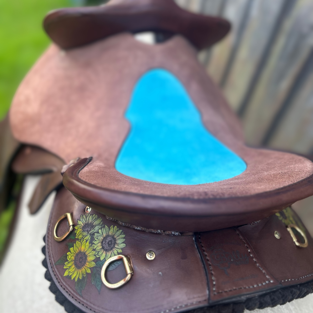 Bally Tack Leather Fender Saddle - Nora