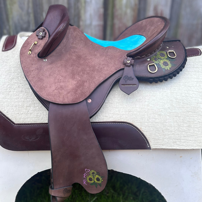 Bally Tack Leather Fender Saddle - Nora